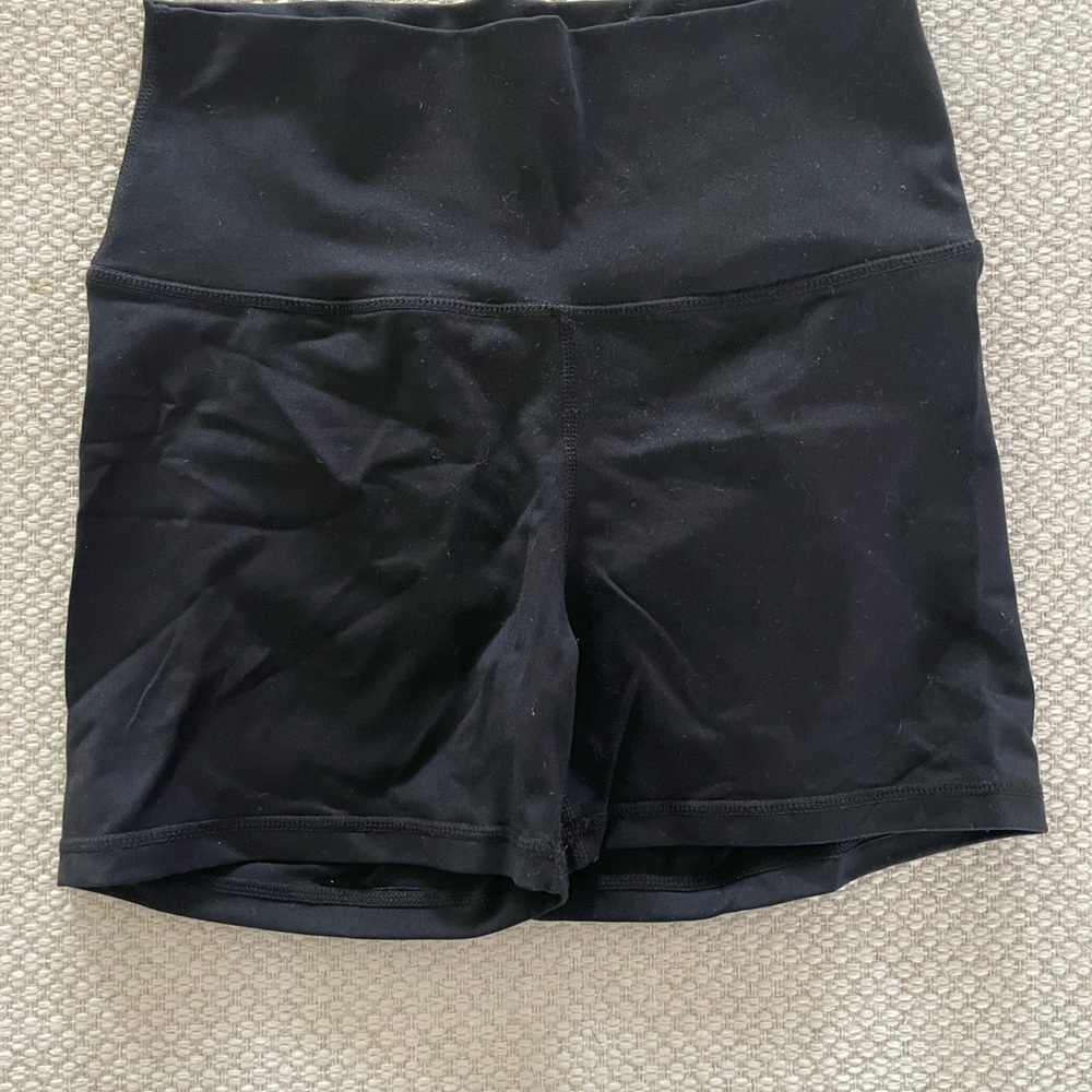 ECHT Women's High Waist Black Shorts